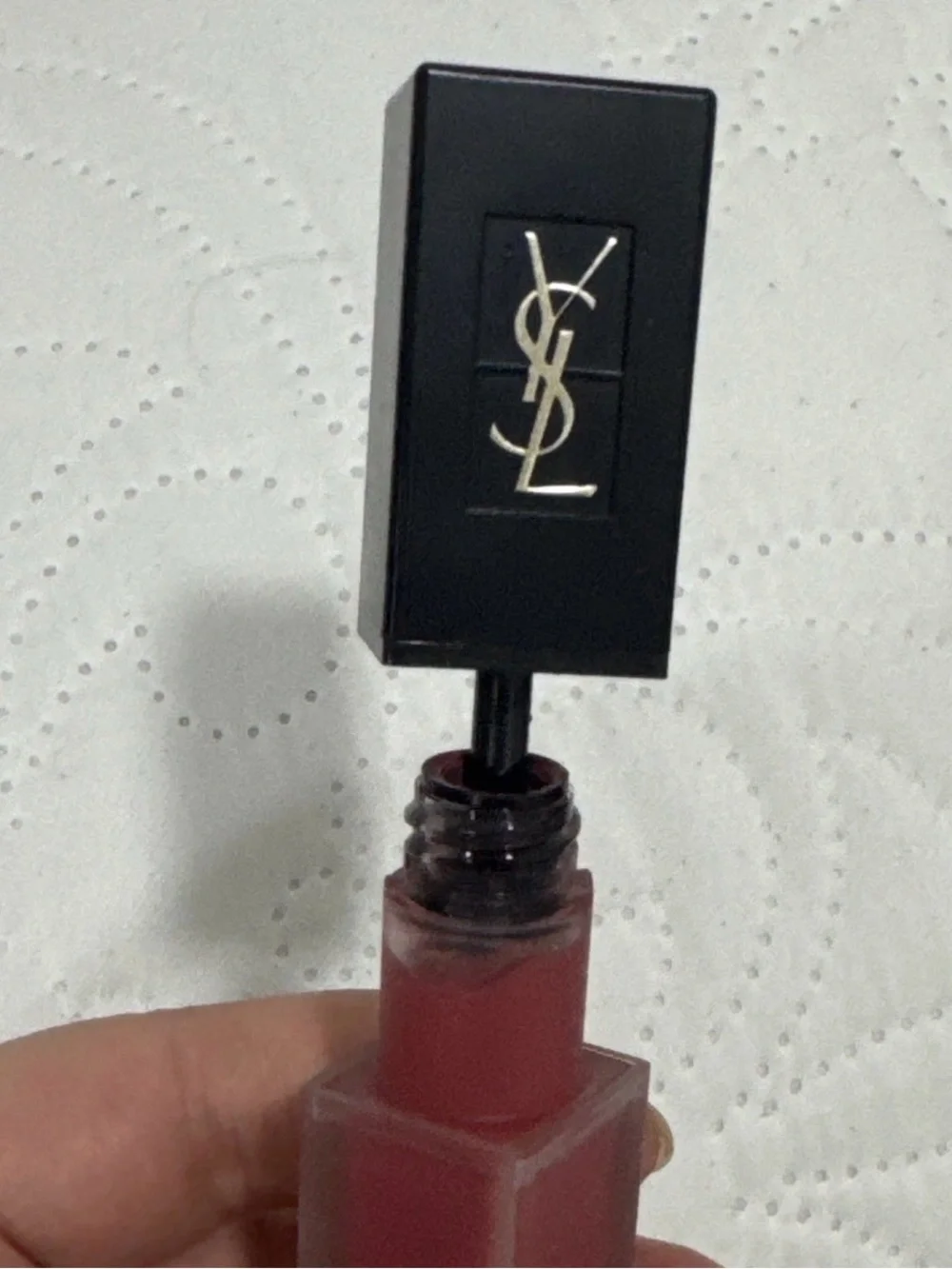 Yves Saint Laurent Pink Liquid Lipstick - Soft Rose